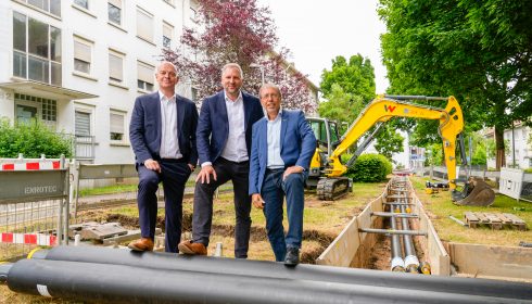Der Fernwärmeausbau in Saarbrücken geht voran.